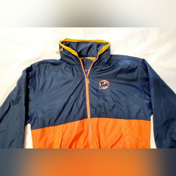 Vintage Tide Racing Swingster Windbreaker  Size Large - Picture 2 of 10
